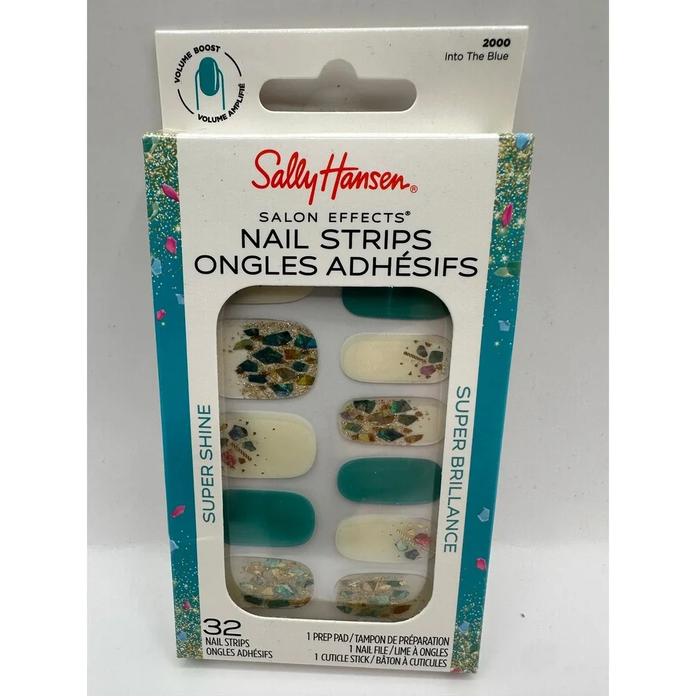 Sally Hansen Salon Effects Nail Polish Strips Ongles Adhésifs - Variety of 5 set
